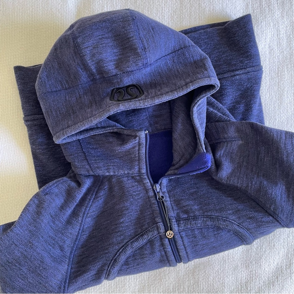 Lululemon Zip Jacket Hooded Sweatshirt Jacket